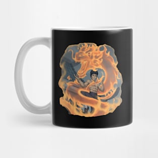 Bruce Lee Dragon Mug